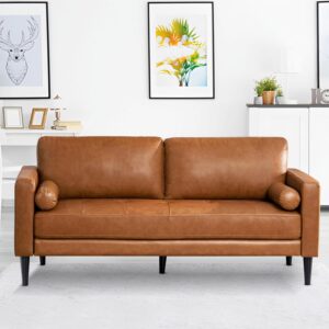 Naomi Home Genuine Leather Sofa